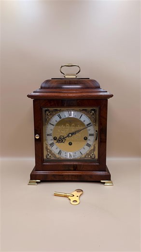 Comitti London Triple Chime Bracket Clock – Mahogany Case – 8-day English Luxury Mantel Clock - Etsy Canada