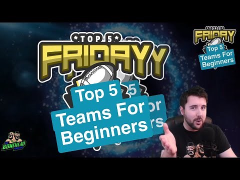 Top 5 Blood Bowl Teams for Beginners - Top 5 Friday (Bonehead Podcast)
