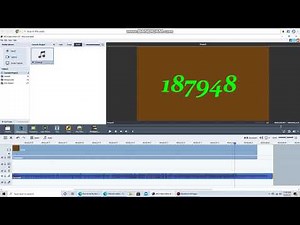 How to make numbers in AVS Video Editor "Numbers 1 to 200000"