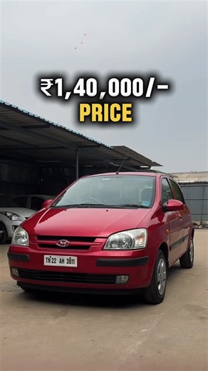 Sun Cars on Instagram: "Only 1,40,000🔥| Booking ☎️ 9894148482 HYUNDAI GETZ GLS •2005 MODEL •THIRD OWNERSHIP •89,000 KM DRIVEN •FC CURRENT (5 YEARS) •INSURANCE CURRENT (05-MAR-2026) •BACK NEW TYRES •GOOD SEAT COVERS •POWER STEERING •POWER WINDOW •AC WORKING •PETROL VARIANT •PRICE: 1,40,000 (FIXED) Available Facilities ✅ • Loan and Finance Arrangements – Easy and quick approvals • Vehicle Exchange Available – Get the best value for your old vehicle • Delivery Available Across Tamil Nadu – Fast an