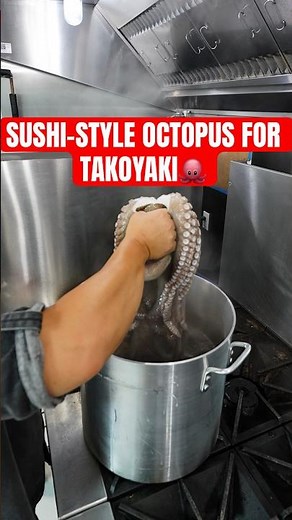 SUSHI-STYLE OCTOPUS PREP — THE BOIL IS CRUCIAL (Takoyaki 🐙 Ep. 6)
