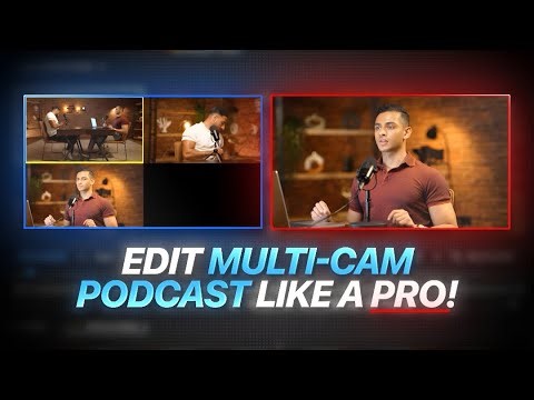 How to Edit Multi-Cam Podcast FAST (Premiere Pro Tutorial)