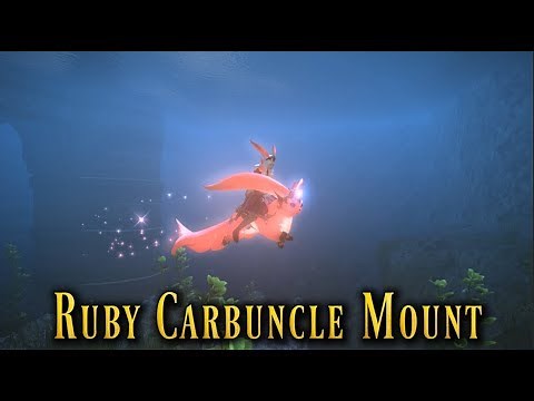 FFXIV: Ruby Carbuncle Mount - Mogstation