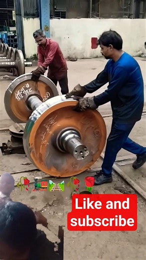 #train ke wheel ka repair kaise hota haivideo#shortvideo