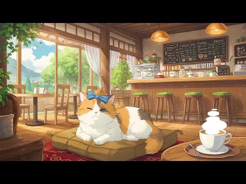 ☕ Cozy Coffee Study with Sol 🐱 | Chill Lofi Beats for Focus, Study & Write 📚