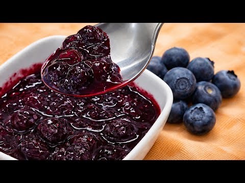 15-Minute Blueberry Jam with No Preservatives | Easy Air Fryer Recipe