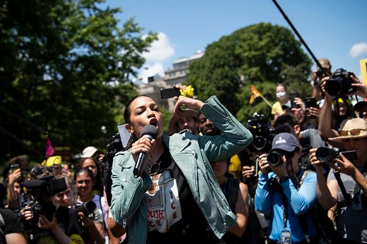 AOC calls concerns over crime spikes hysteria in zoom interview