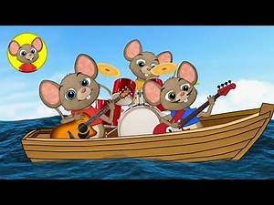 Row, Row, Row Your Boat - Nursery Rhymes & Kids Songs