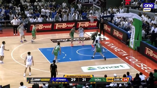 Ateneo 🦅 edges past DLSU 🏹 in a tightly contested second quarter, leading 38–37 at halftime! Watch the UAAP Season 88 Men’s Basketball Tournament LIVE on these platforms: 📱💻 Pilipinas Live 📺 One Sports (Cignal TV Ch. 6, free TV Ch. 41) 📺 UAAP Varsity Channel (Cignal TV Ch. 263 HD) #LegendsStartHere | #UAAPSeason88 #StrengthInMotionHopeInAction | UAAP Varsity Channel