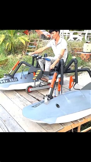 How I Made a Fun Boat from Trash! 🚤 #Short