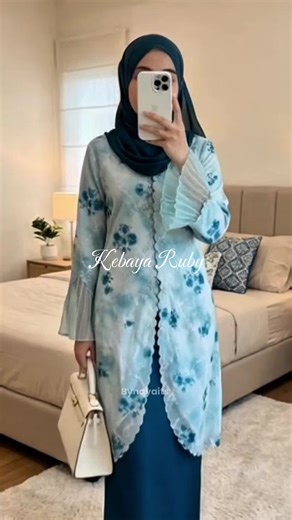 Elegant Kebaya Ruby: Minimal Design with Rich Details