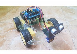 Robot esquiva obstáculos