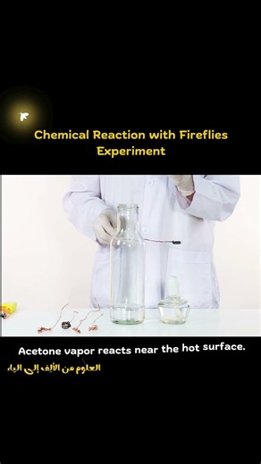 Copper and Acetone Glowing Experiment 🔥