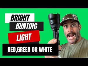 Hunting/Predator Light and BRIGHT!! Red, Green or White. #Odepro KL62PLUS