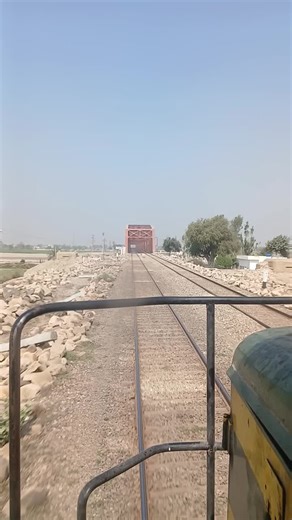 Stunning Railway Bridge Over Satluj River