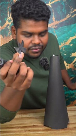 DIY Solar Updraft Tower 🗼#shorts