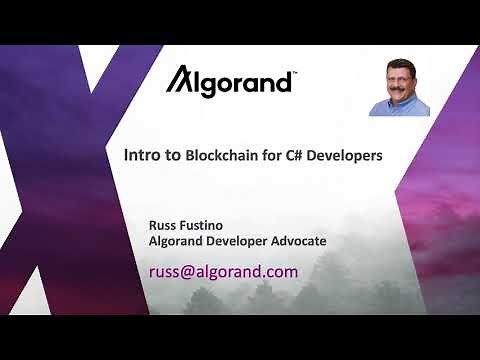 Intro to Blockchain For C# Developers