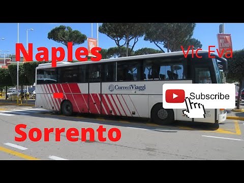 From Naples airport to Sorrento by bus Travel guide