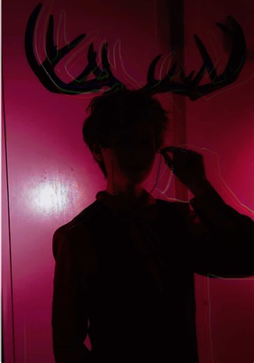 Alastor Human cosplay ❤️ #hazbinhotel #alastor #hazbinhotelcosplay #humanalastorcosplay