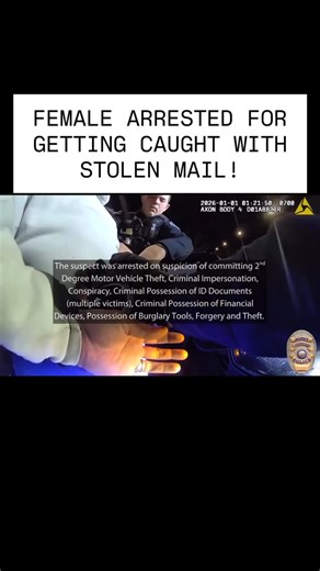 Denver Today on Instagram: "Female was arrested after being caught with people stolen male while parked in plain sight 🤦🏻‍♂️ Per Lakewood PD: Our Agents recently headed out to investigate a report of a suspicious vehicle—and the results highlight exactly why we always encourage you to “See Something, Say Something.” What started as a call about people opening mailboxes led to a significant bust. The vehicle involved was an unreported stolen rental, and inside, Agents found a mountain of mail a