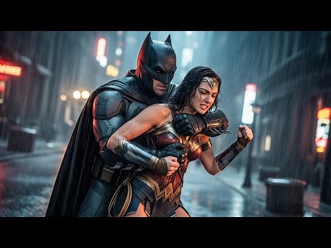 Wonder Woman vs Batman | Epic Street Battle in Gotham