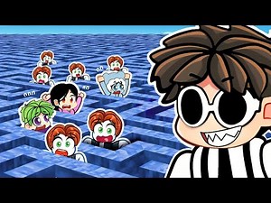 100 Players Impossible Maze in Roblox!