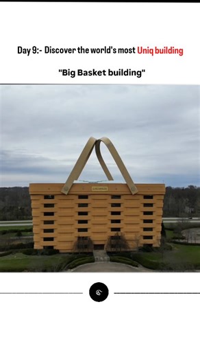 Architecture Update | The Longaberger "Basket Building" 🧺, Ohio, USA This 7-story office is shaped like a giant picnic basket! Built in 1997 as Longaberger... | Instagram