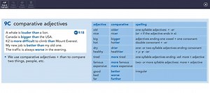 Comparative Adjectives