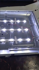 43 inch Samsung LED TV backlight replacement #ledtvrepair