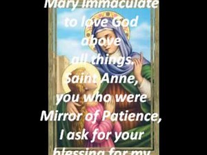 Prayer of Protection to Saint Anne for our Children