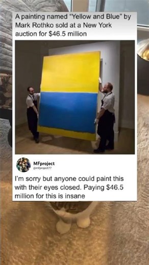 Someone bought this painting for millions