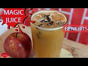 Fresh Carrot Apple Grapes Juice || Natural || Healthy || Benefits || Beautiful Skin ||
