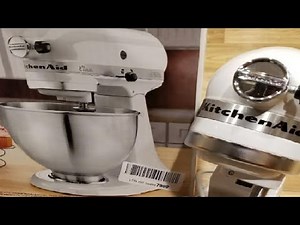 KitchenAid Classic Series 4 5 Quart Tilt Head Stand Mixer, Effortless mixing looks sleek and a power