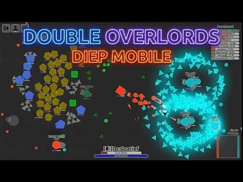 Diep Mobile Double Factory/Overlord Gameplay Diep.io