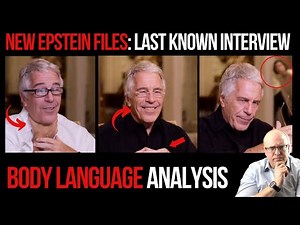New Epstein Files: Last Known Interview Body Language Analysis