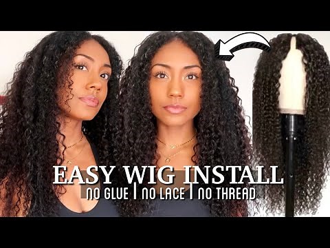 New "V Part" Wig from Nadula Hair Install | Beginner Friendly Wig Install