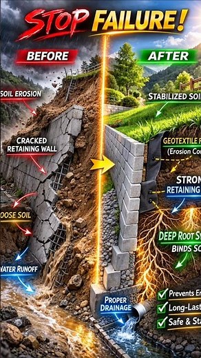 Why Your Retaining Wall Will FAIL (And How to Fix It)