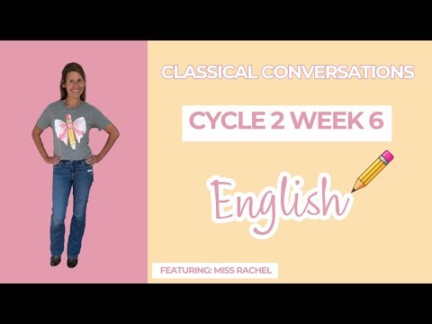 Miss Rachel's CC Cycle 2 Week 6 - English