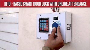 Smart door Lock using RFID & ESP32 - techiesms
