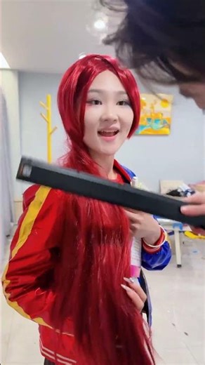 哈莉奎因是怎么把口红带进去教室的#火影忍者#joker#cosplay#shorts