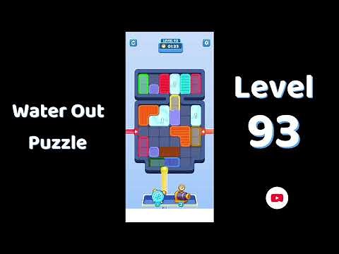 Water Out Puzzle Level 93 Walkthrough 💧 | Step-by-Step Solution | SolutionGuruji