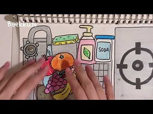 [💸paperdiy💸] Paper kitchen play🍳 주방 종이놀이 asmr