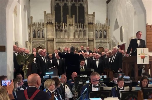 Eli Jenkins’ Prayer from Dylan Thomas’ ‘Under Milk Wood’. Performed last Saturday at St. Illtyd’s Church, Llantwit Major during a concert with RAF St Athan Voluntary Band. The monologue recited by our very own second tenor, Richard Elfyn. Dylan Thomas Dylan Thomas Appreciation Society Dylan Thomas 100 | Treorchy Male Choir
