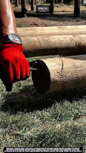 Wood Notching Tool Using Drill Cutter | best for Log Joint Preparation #tool