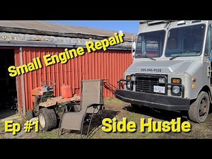 How I run my lawnmower / small engine repair side hustle. * Episode 1 * A quick intro.
