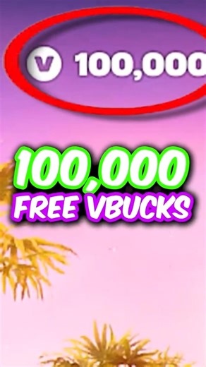 How To Get 100,000 VBUCKS In Fortnite For FREE! #fortnite #vbucks #shorts