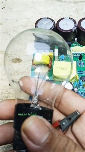 729K views · 4.6K reactions | Bulb as fuse #fuse #bohlam #powersupply #repair #electrics bulb to anticipate if there is a system error so that the misfet doesn't immediately turn off) is short | Suyadi Maya Tehnic | Facebook