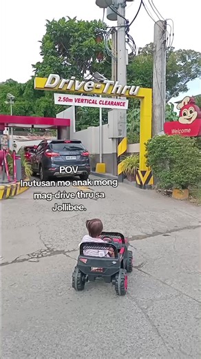Jollibee Drive-Thru Experience with Toddlers