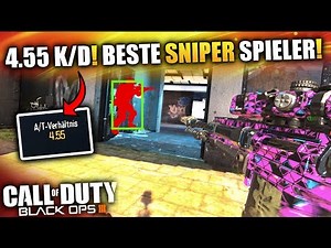 4.55 K/D - DER BESTE SNIPER SPIELER in BLACK OPS 3!