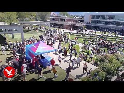 Charlie Kirk shooting: Video captures panic at Utah campus as gunshot heard